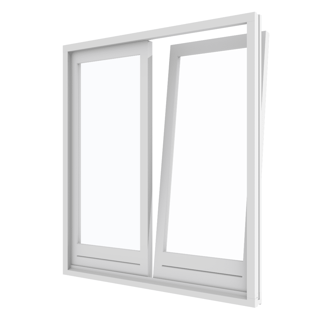 Draaikiepraam en stopraam