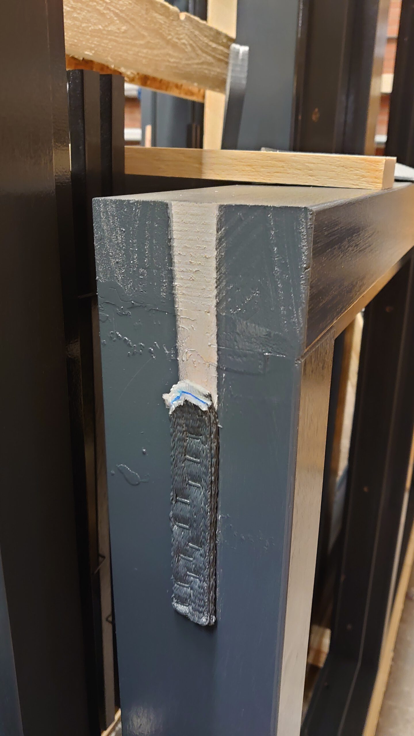 Hijslus verwijderen kozijn